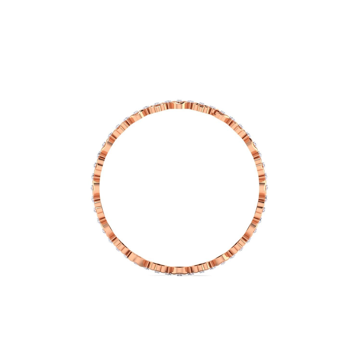 Women Bangle Bracelet STL JCD Render Details 3D print model_15