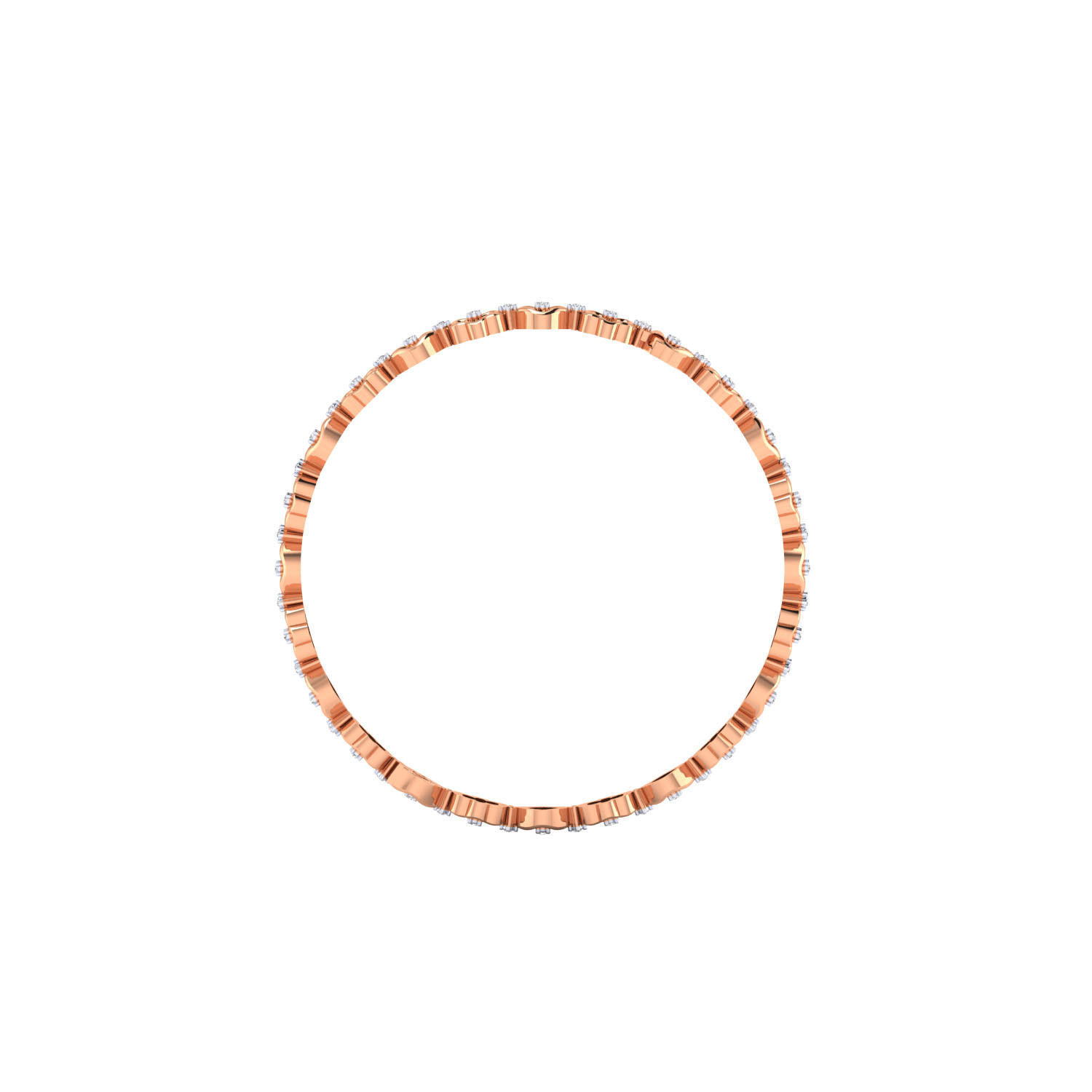 Women Bangle Bracelet STL JCD Render Details 3D print model_4