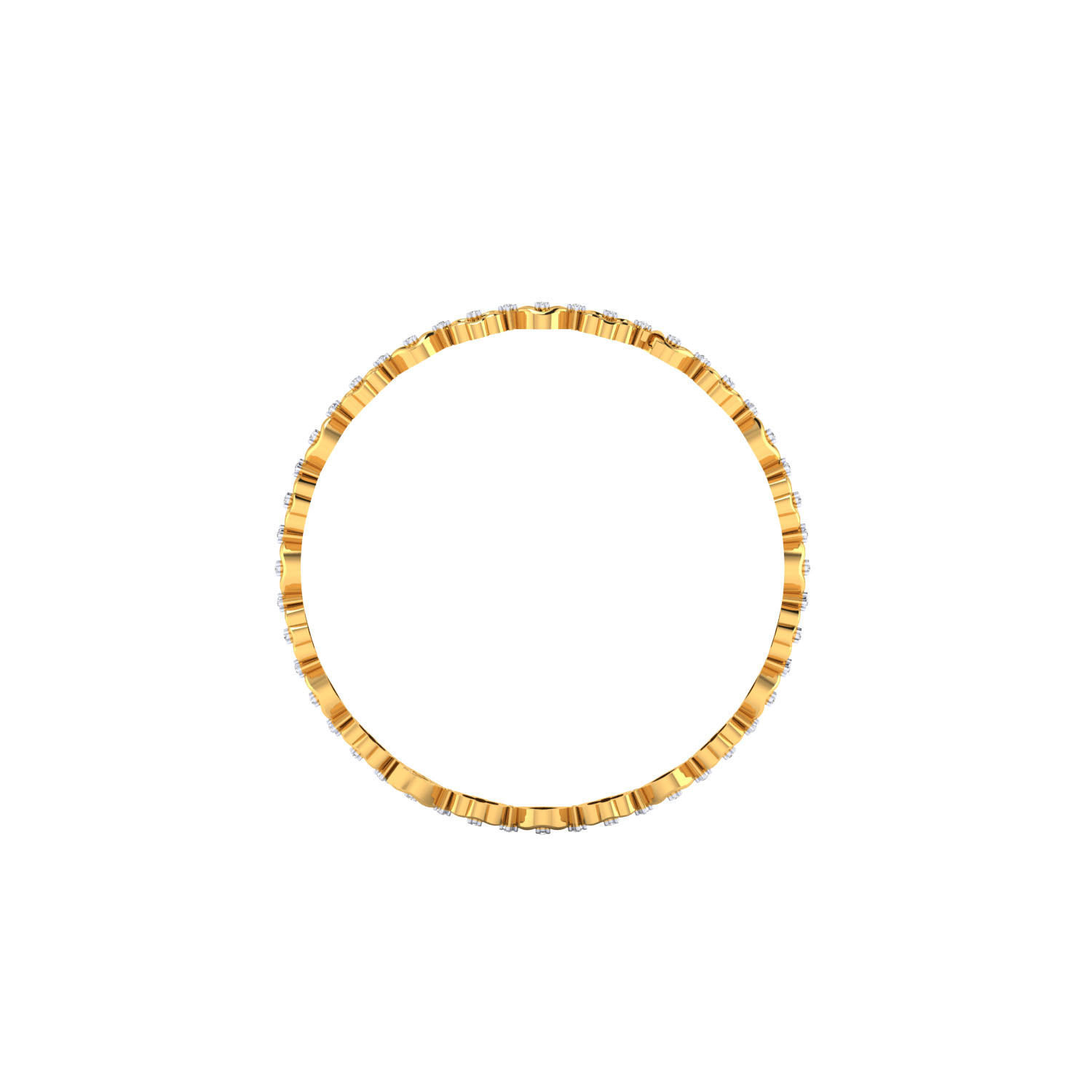 Women Bangle Bracelet STL JCD Render Details 3D print model_12