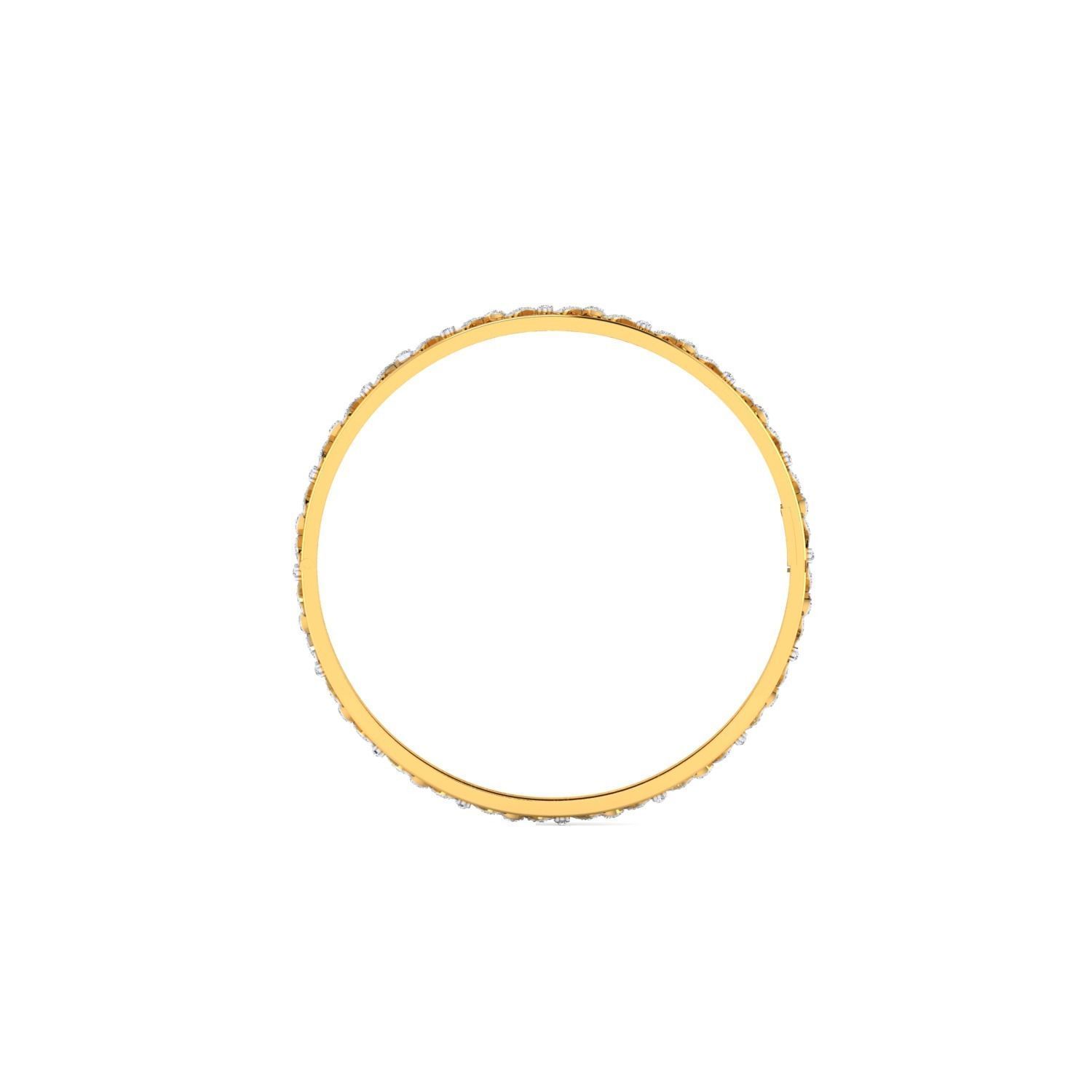 Women Bangle Bracelet STL JCD Render Details 3D print model_21