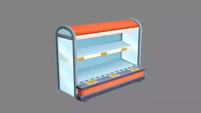 Cartoon freezer - keep in cold storage