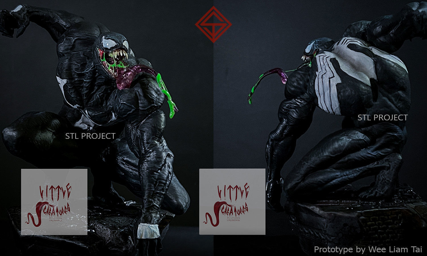Venom 3D print model_2