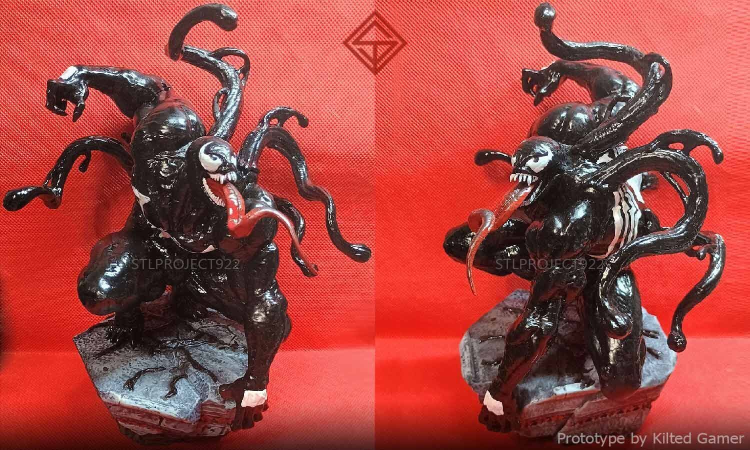 Venom 3D print model_3