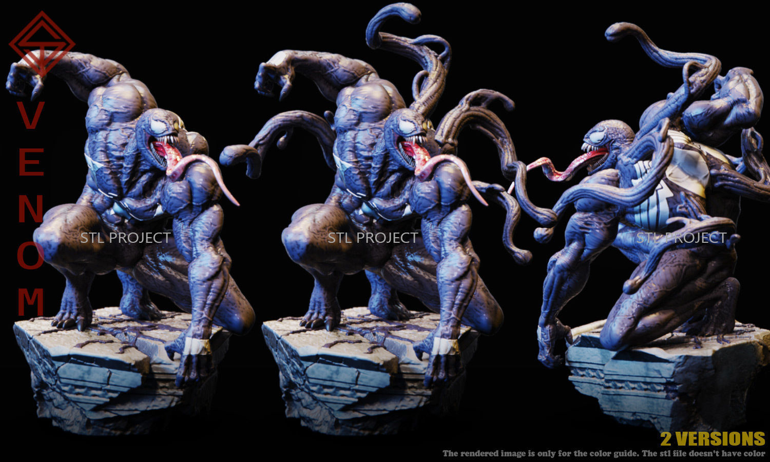 Venom 3D print model_1