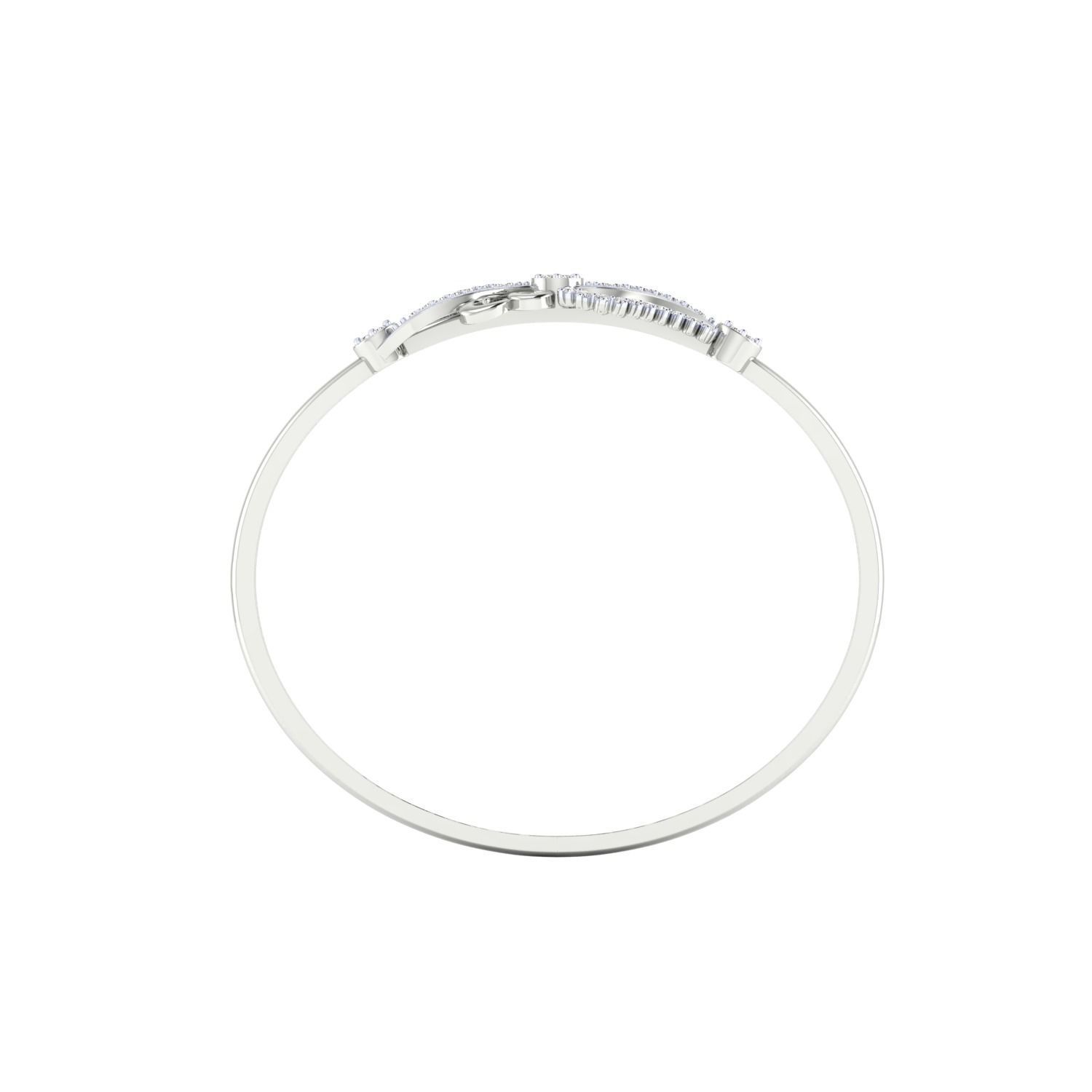 Women Bangle Bracelet STL JCD Render Details 3D print model_4