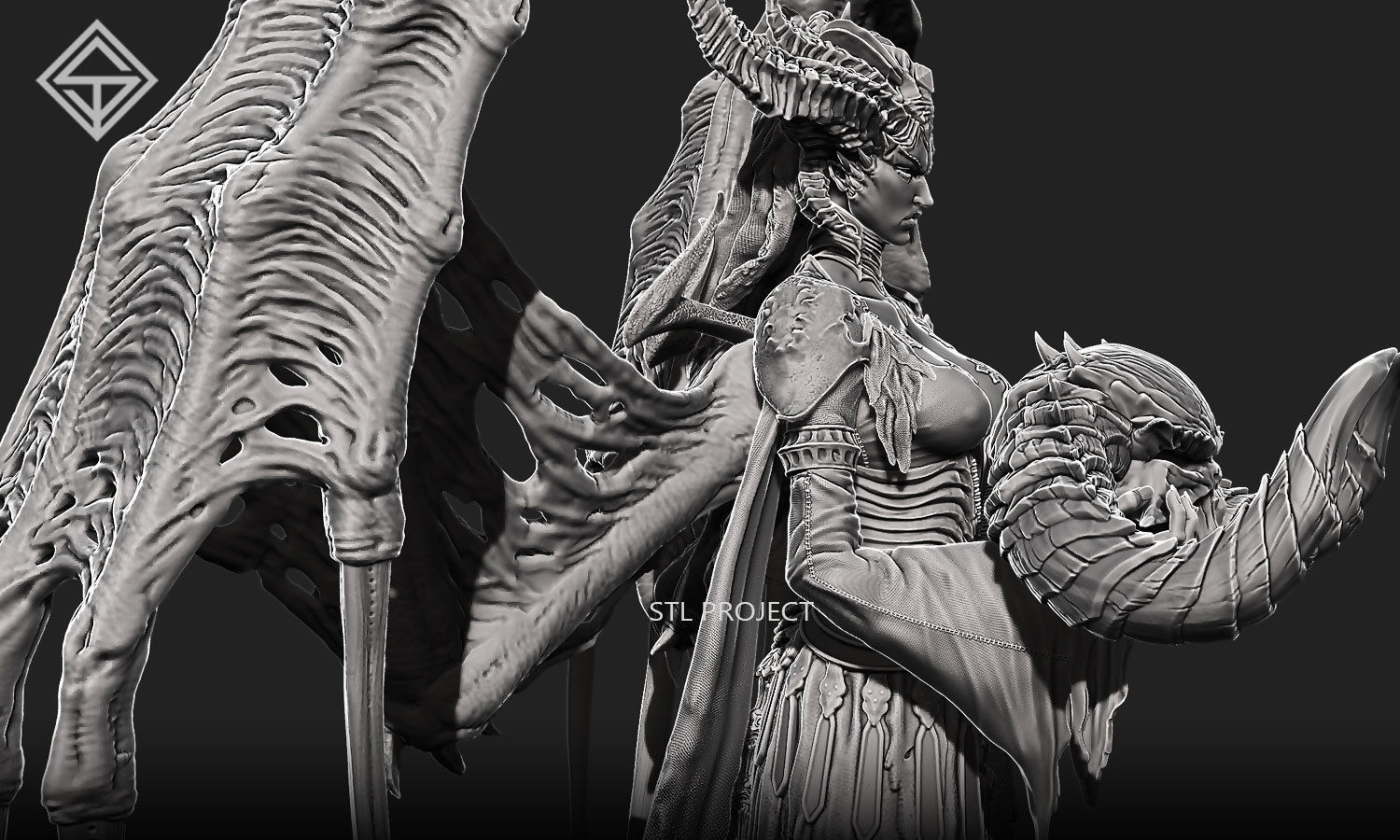 Lilith 3D print model_8