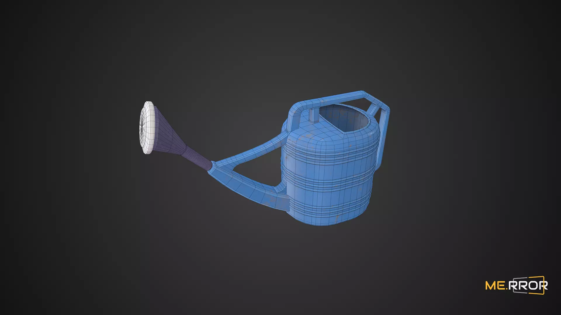 Game Ready Water Pot Low-poly 3D model_0