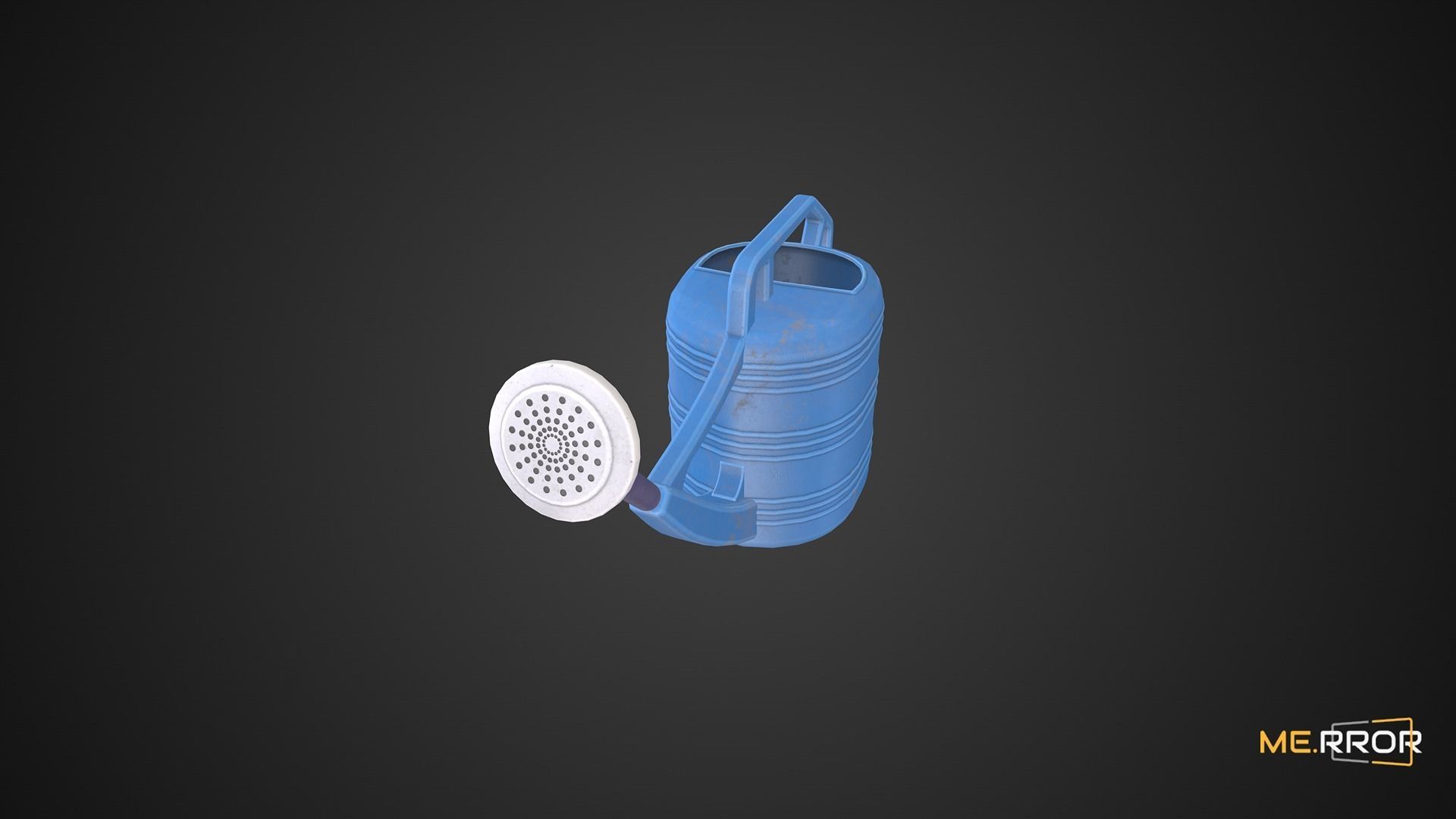 Game Ready Water Pot Low-poly 3D model_7