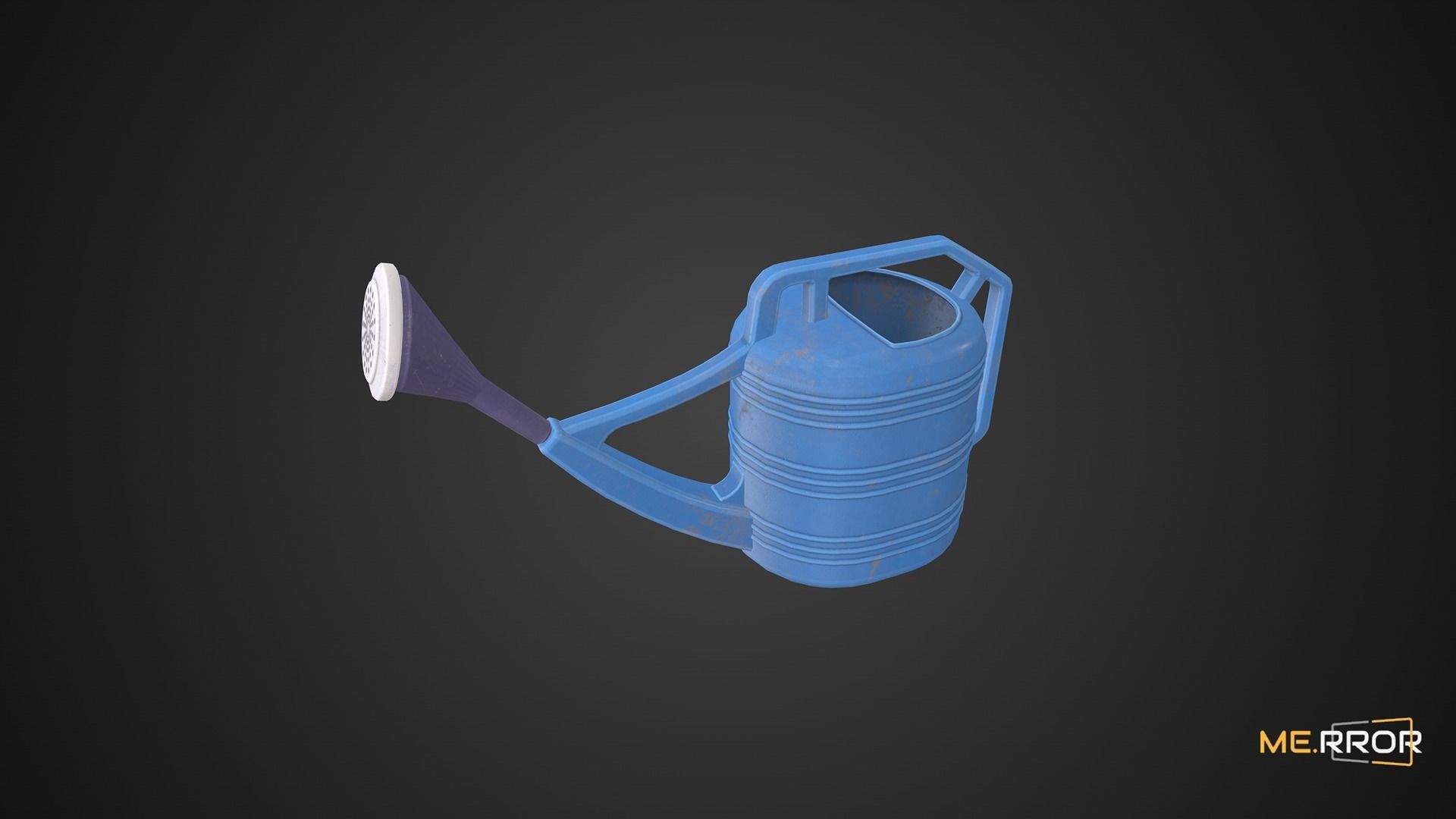 Game Ready Water Pot Low-poly 3D model_9