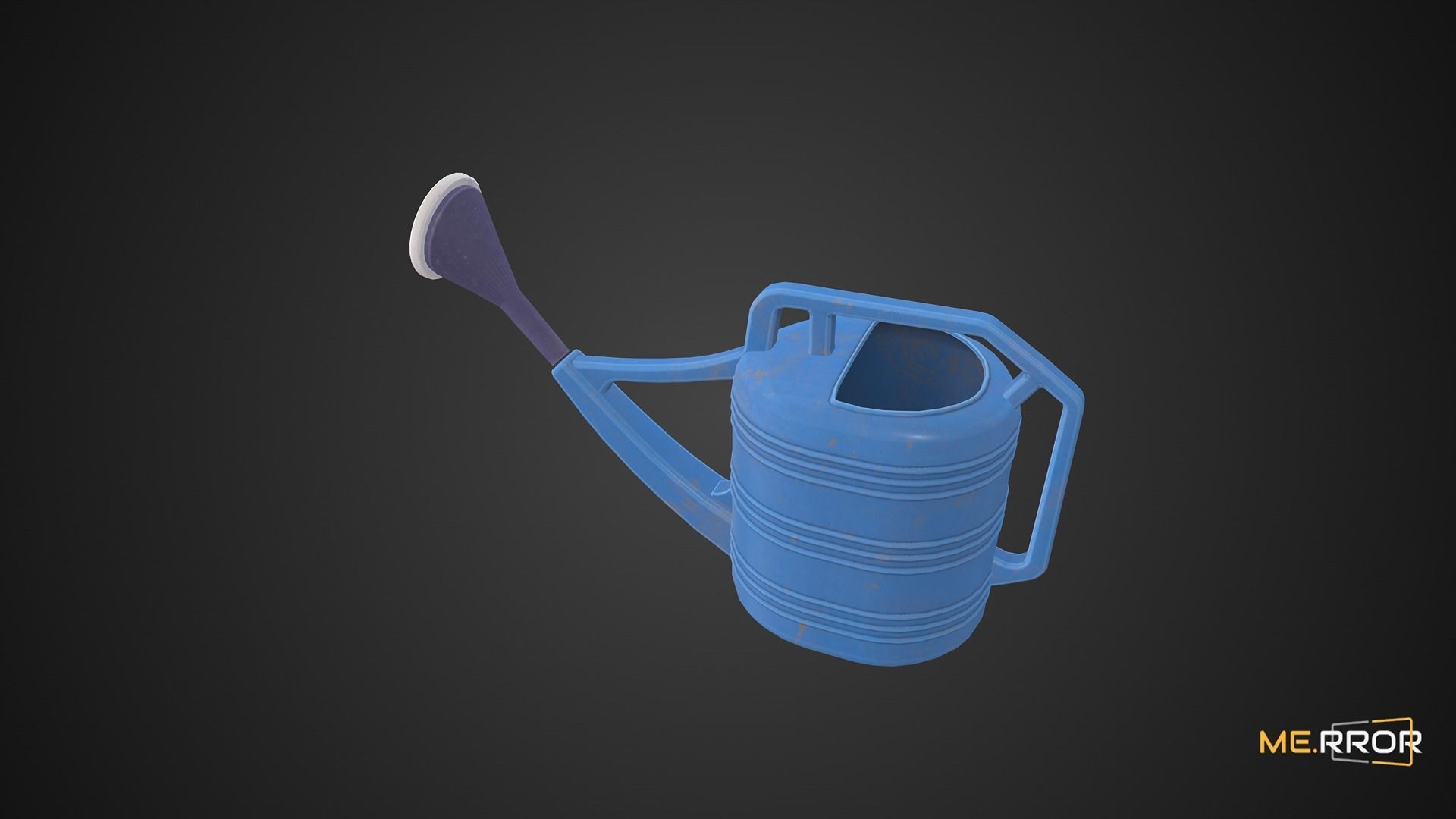 Game Ready Water Pot Low-poly 3D model_1