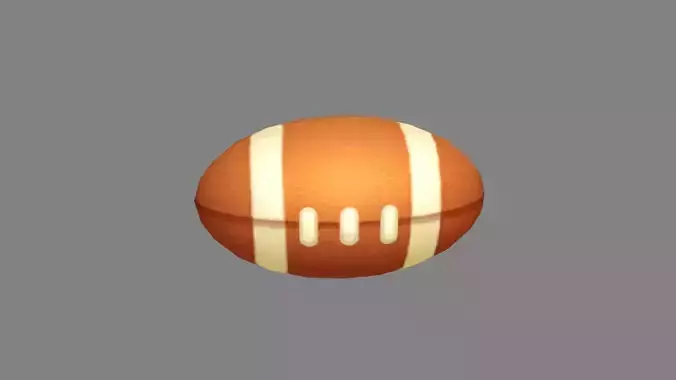 Cartoon Rugby - American football