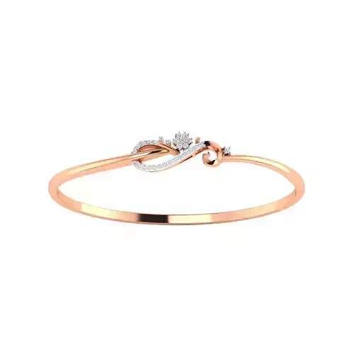 Women Bangle Bracelet STL JCD Render Details 3D print model