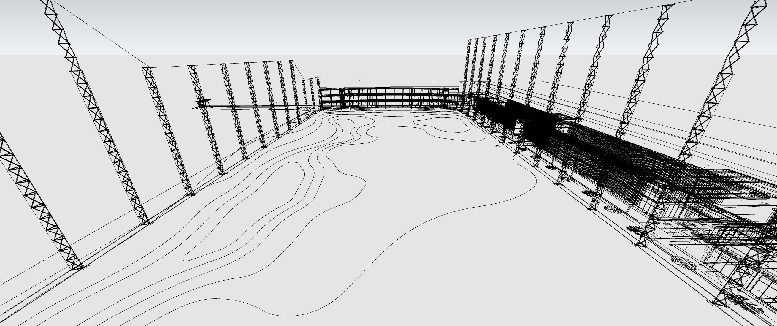 driving range golf 3D model_7