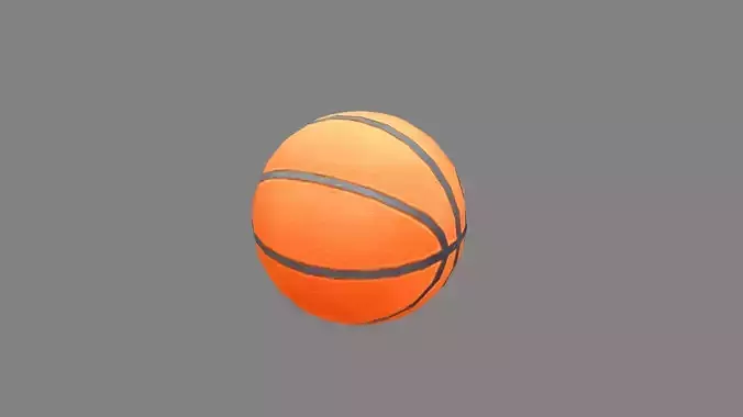 A basketball