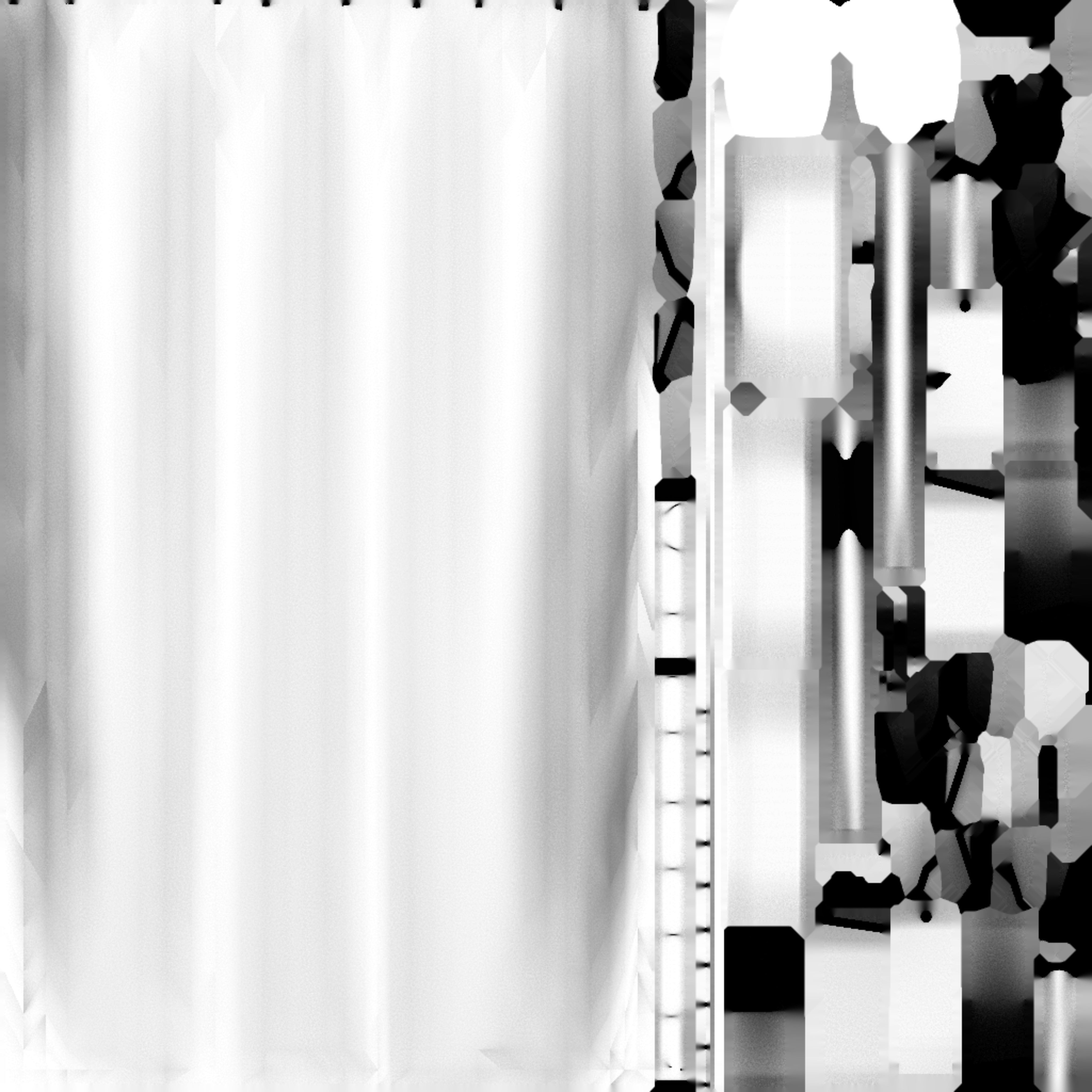 Game Ready Wave Curtain Low-poly 3D model_15