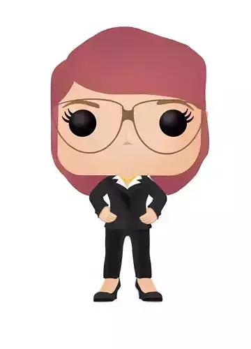Accountant secretary bussines woman funko