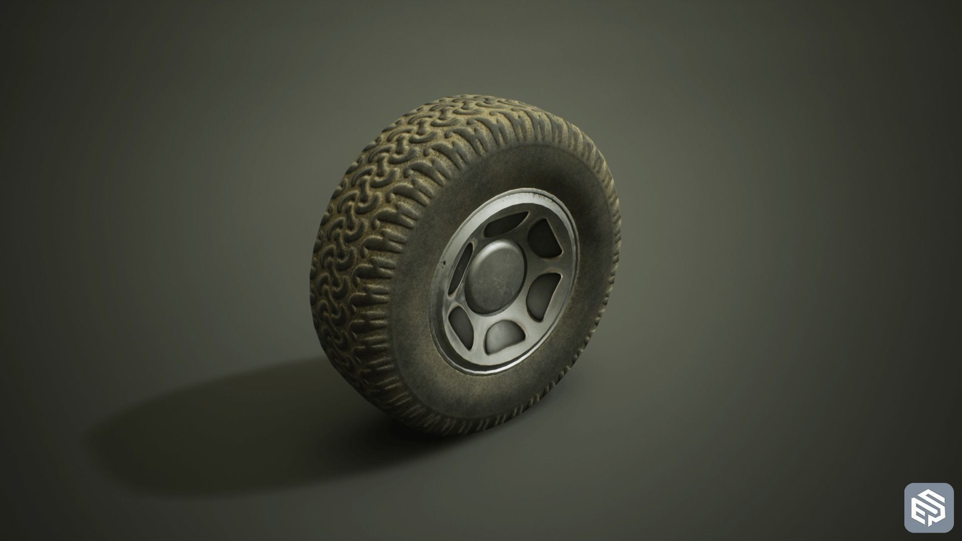 Police Vehicle Modular Low-poly 3D model_10