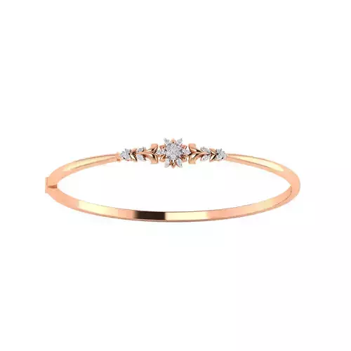 Women Bangle Bracelet STL JCD Render Details 3D print model