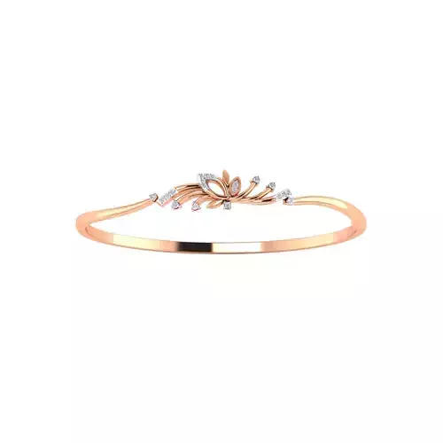 Women Bangle Bracelet STL JCD Render Details 3D print model