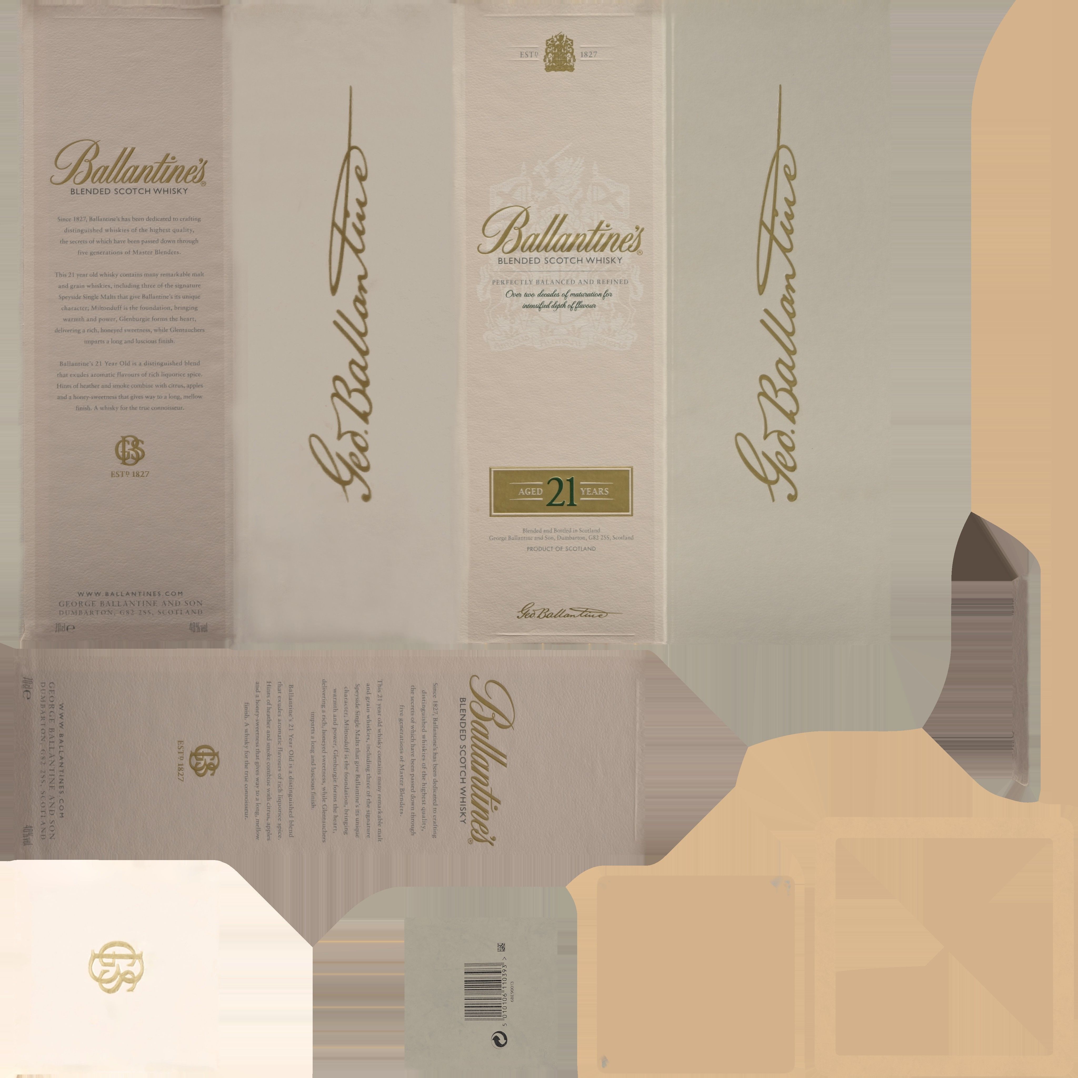 Game Ready Ballentines 21Y Low-poly 3D model_23