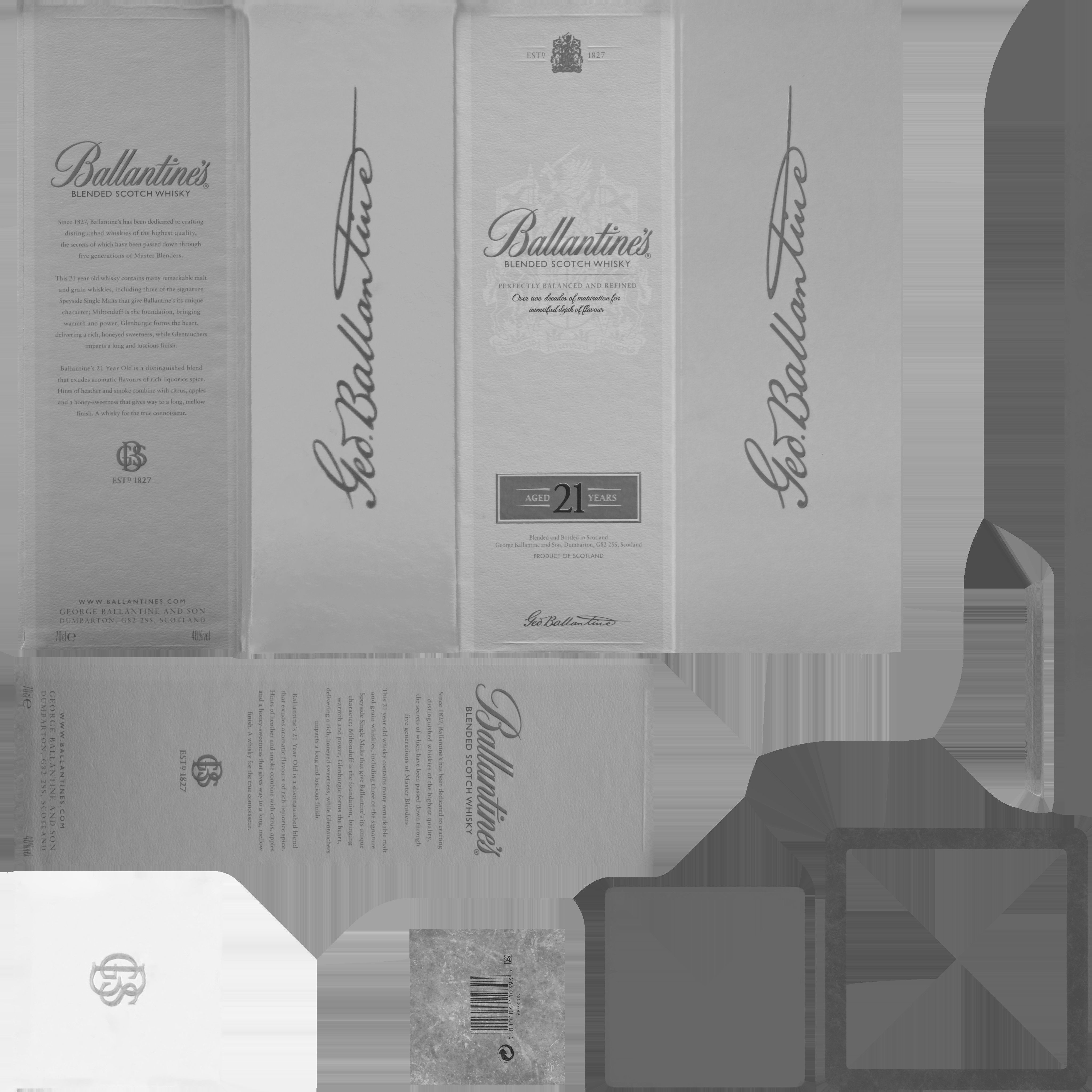 Game Ready Ballentines 21Y Low-poly 3D model_26