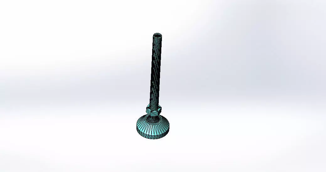 foot mounting 3D print model_0