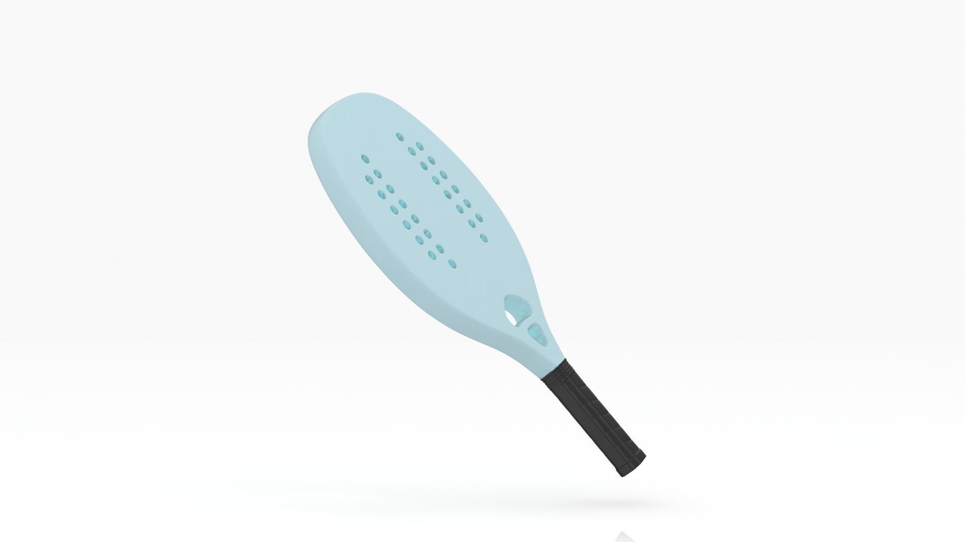 Racket beach tennis 3D model_6