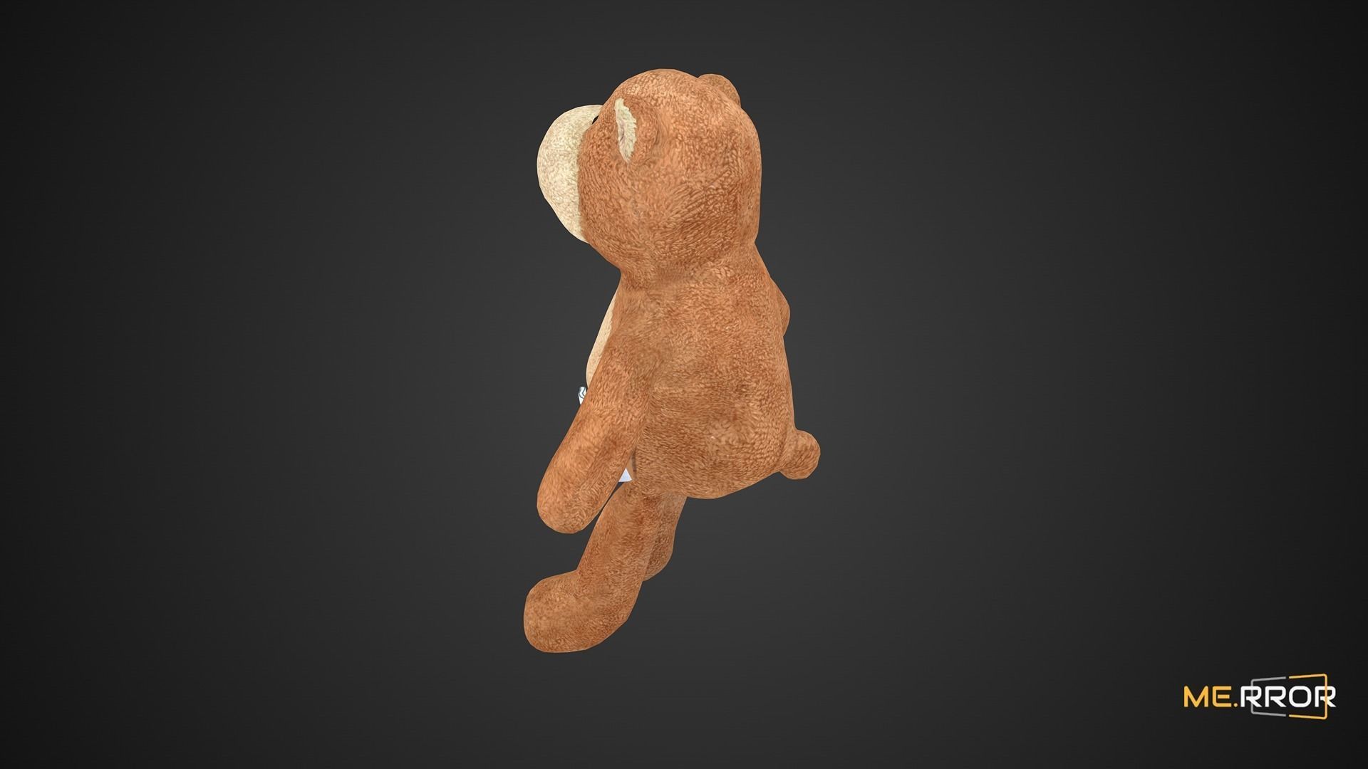 Game Ready Teddy Bear Low-poly 3D model_7