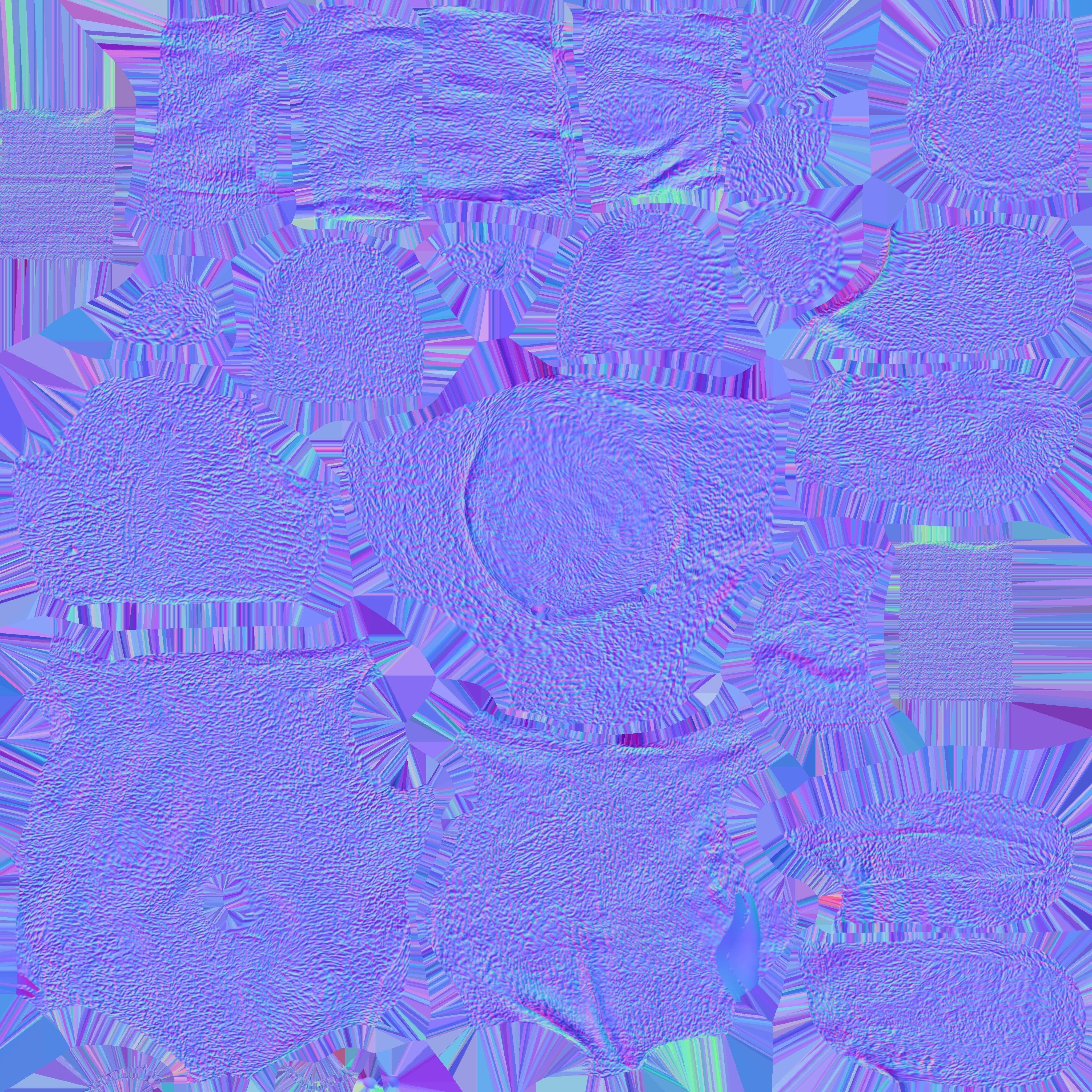 Game Ready Teddy Bear Low-poly 3D model_15