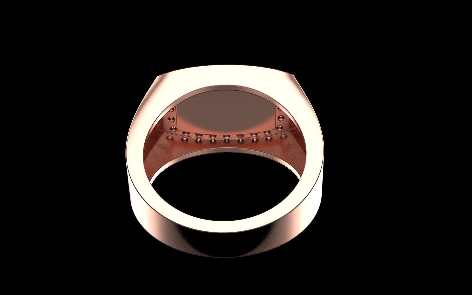 Men signet ring model 482 3D print model_41