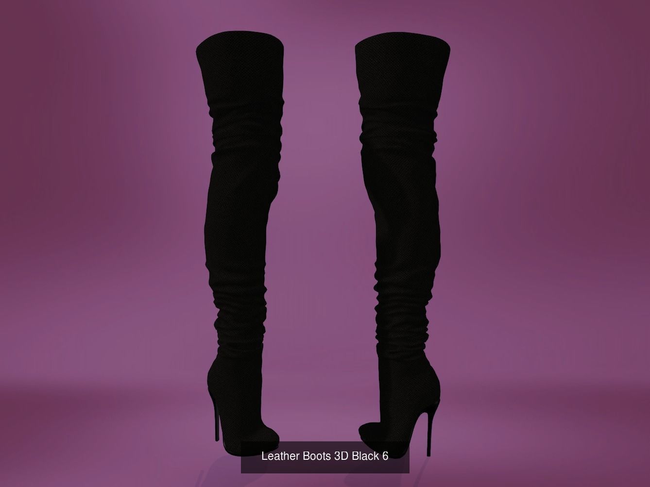 Boots 3D Model Collection - 10 Models _4