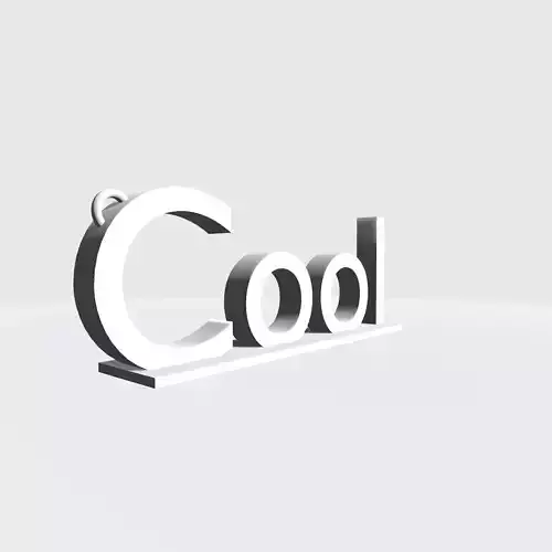 KeyChain Cool ready to print 3D model