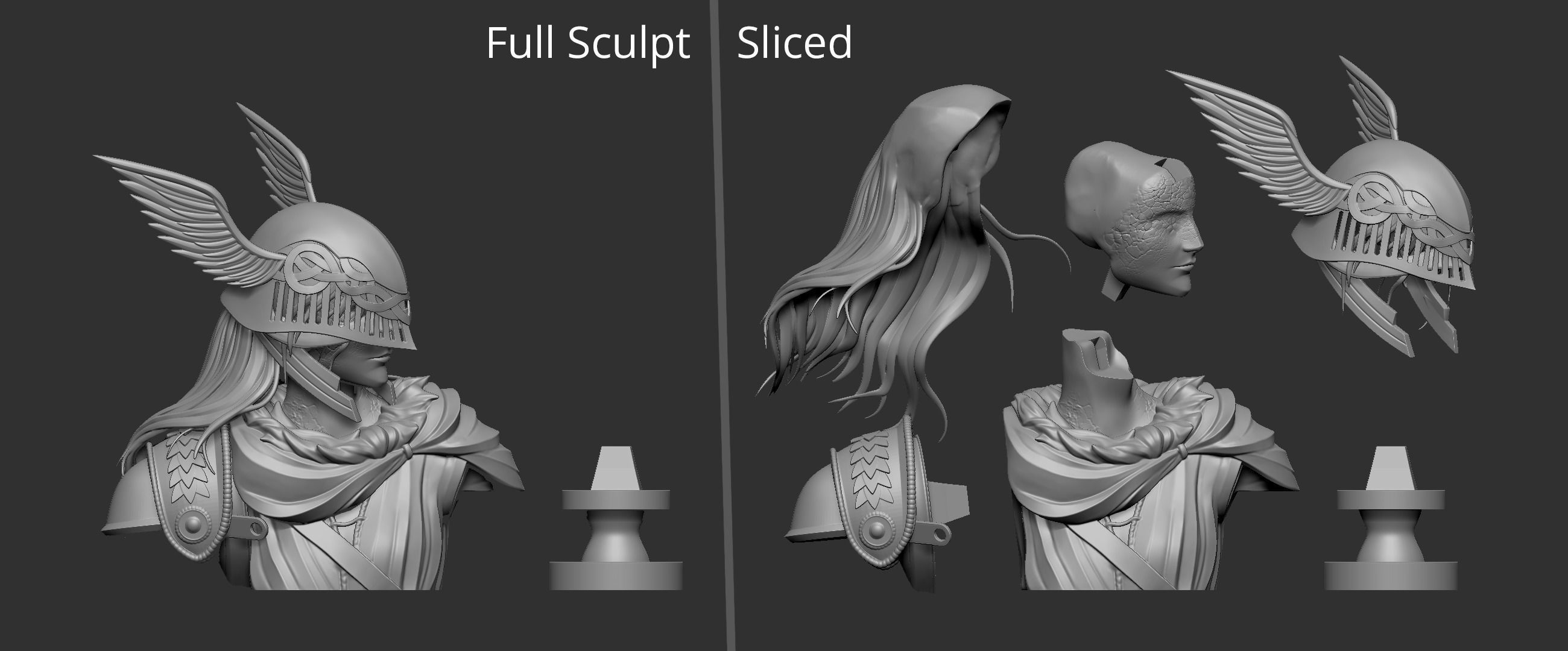 Malenia Blade of Miquella - Elden Ring 3D Print Model 3D print model_5