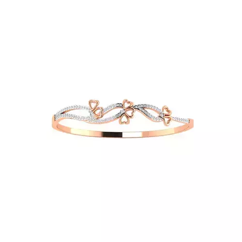 Women Bangle Bracelet STL JCD Render Details 3D print model