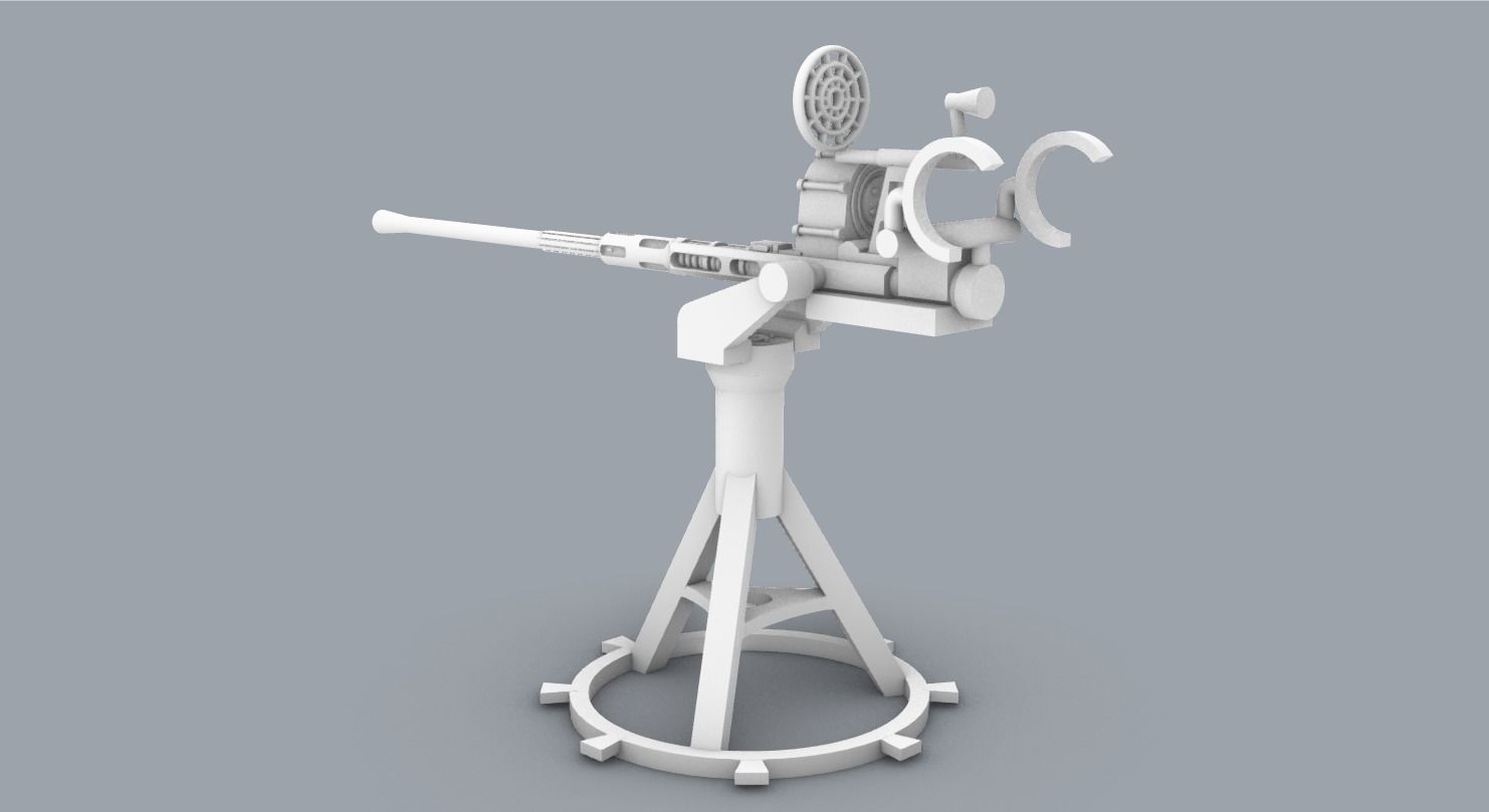 PM Oerlikon 20mm 3D print model_2