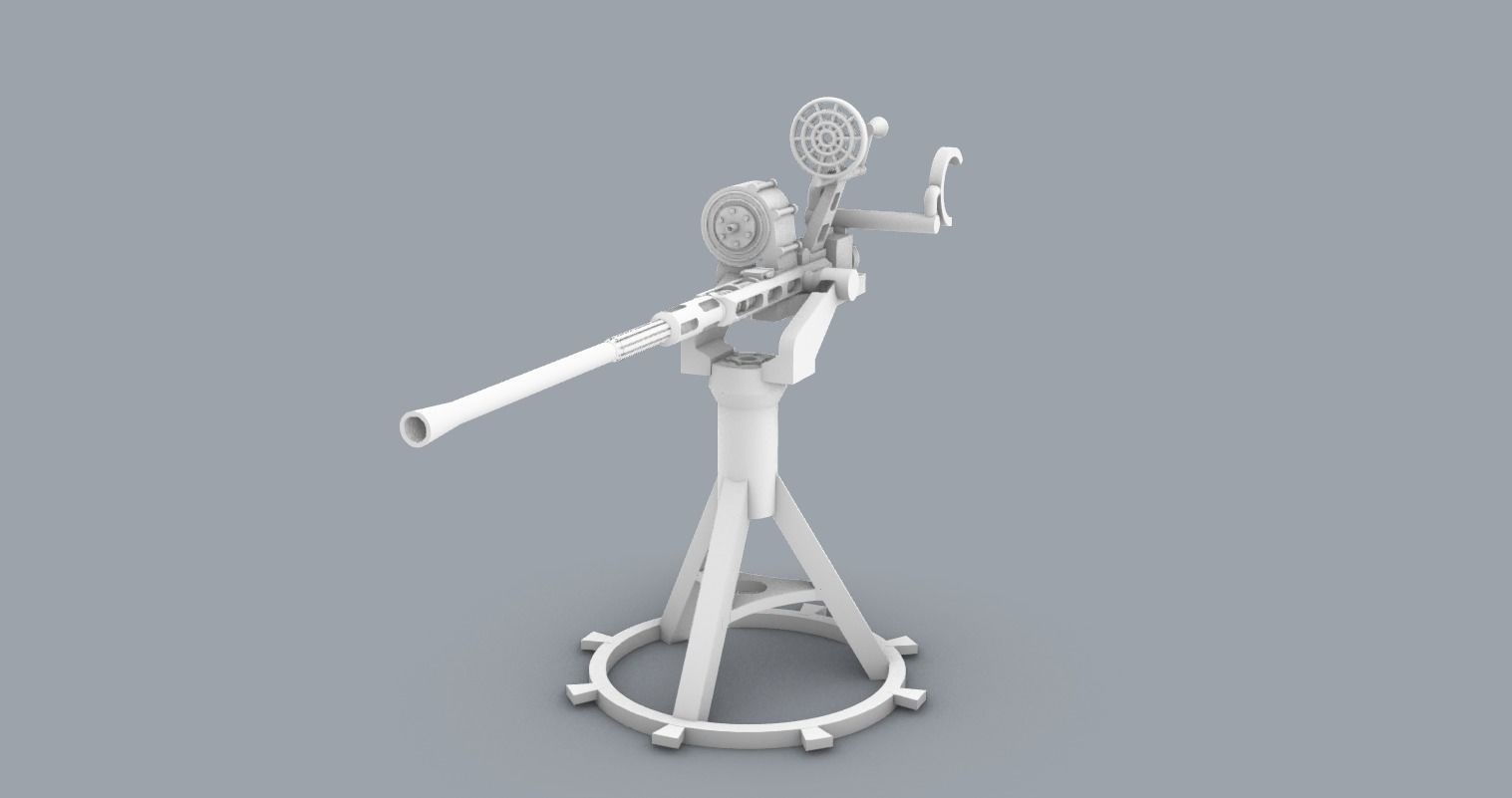 PM Oerlikon 20mm 3D print model_1