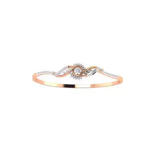 Women Bangle Bracelet STL JCD Render Details 3D print model