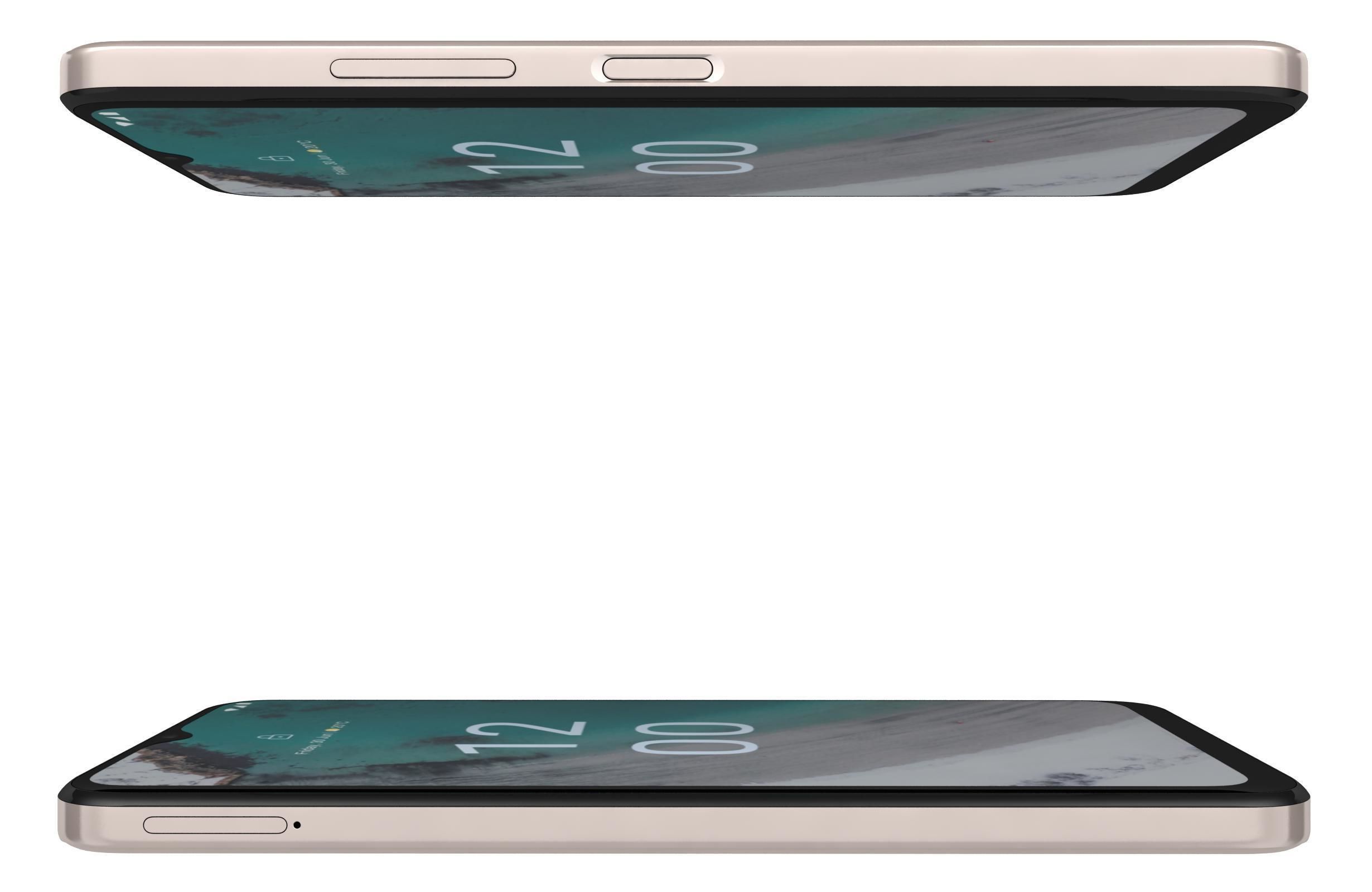 Nokia C32 and Nokia XR30 Low-poly 3D model_37