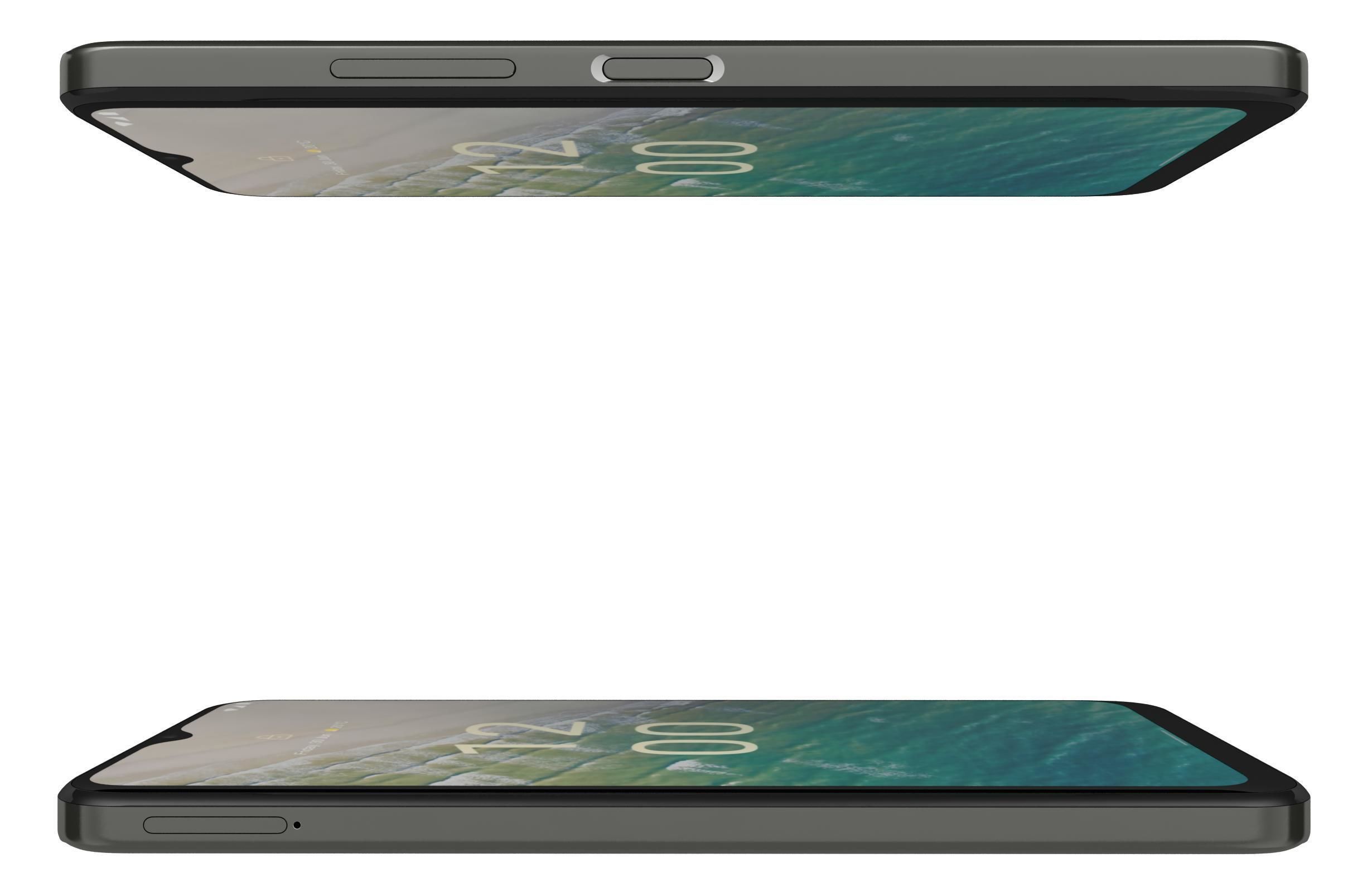 Nokia C32 and Nokia XR30 Low-poly 3D model_15