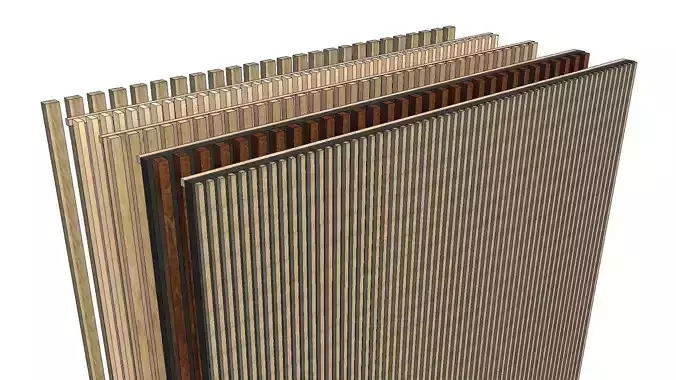 Fully Parametric Fluted Ribbed Wall Based Panel Family