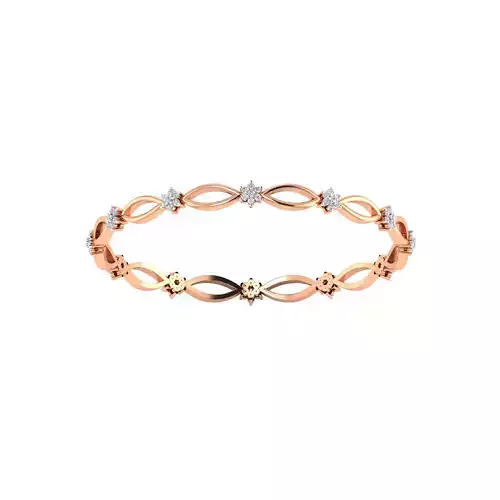 Women Bangle Bracelet STL JCD Render Details 3D print model