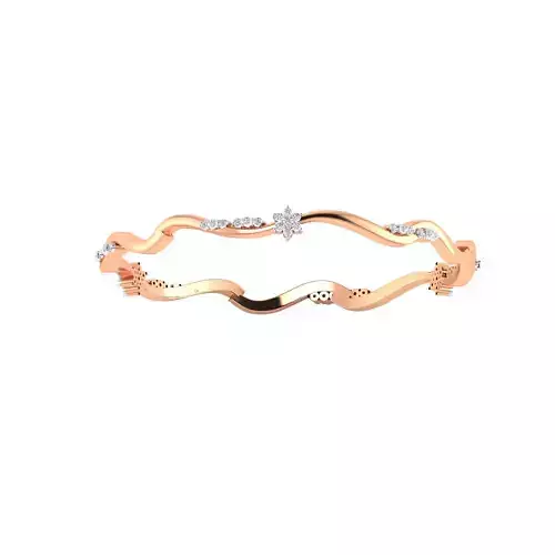 Women Bangle Bracelet STL JCD Render Details 3D print model
