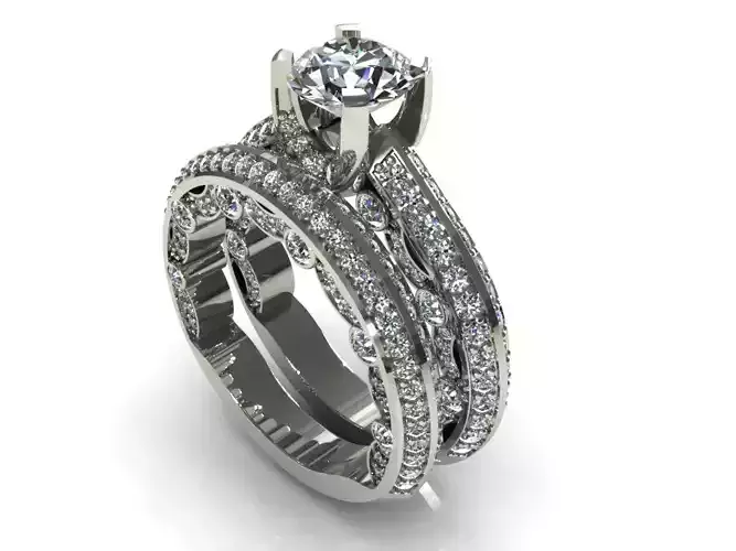 Verragio Pave Wedding Ring