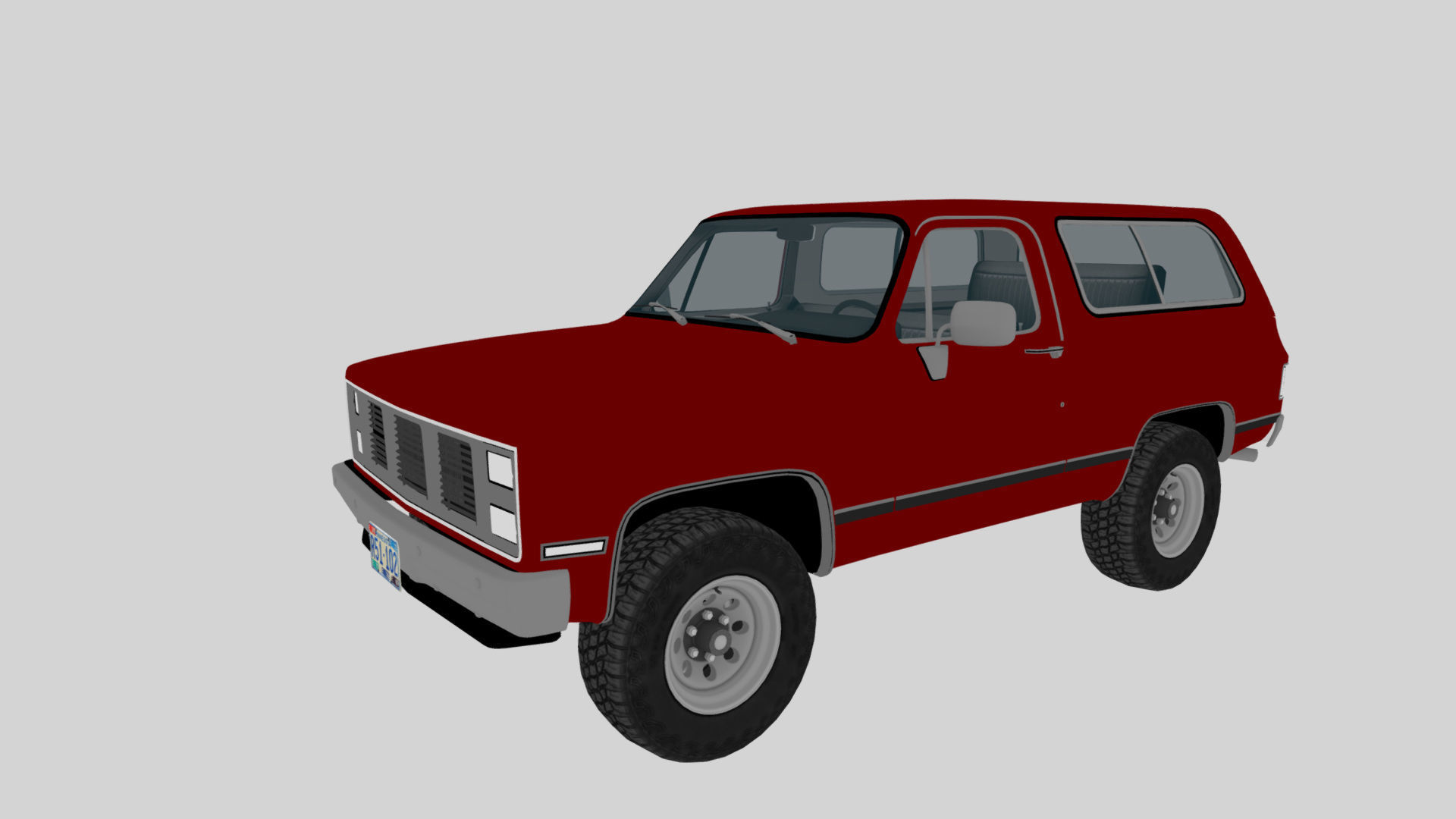 Jimmy 1985 Low-poly 3D model_29
