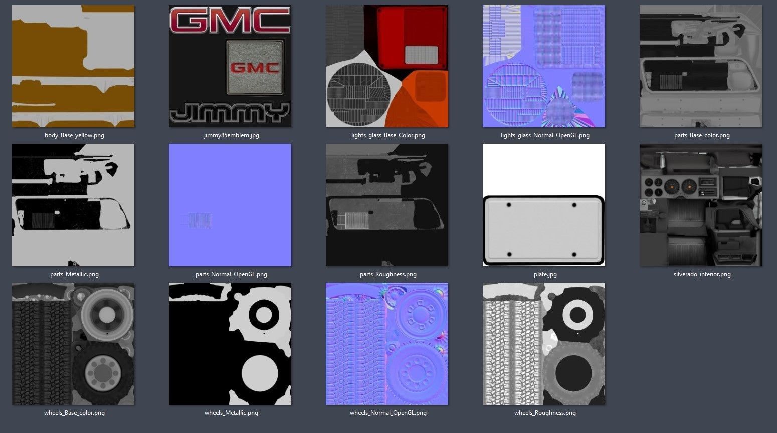 Jimmy 1985 Low-poly 3D model_37