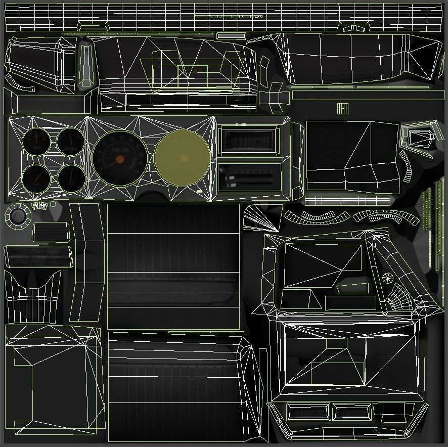 Jimmy 1985 Low-poly 3D model_43
