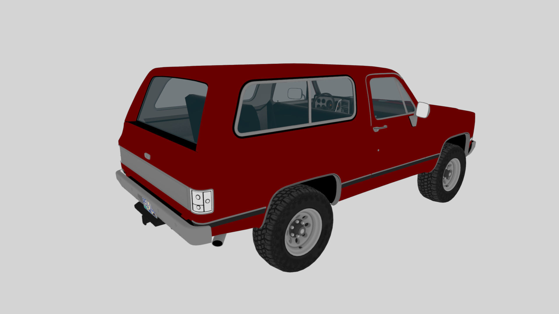 Jimmy 1985 Low-poly 3D model_28