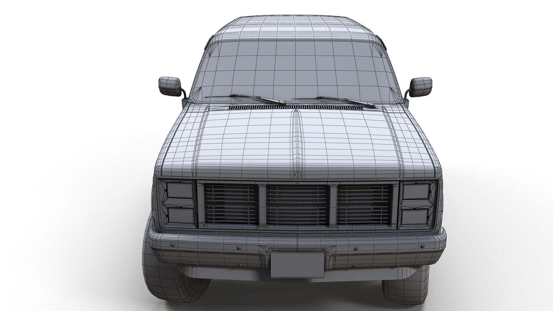 Jimmy 1985 Low-poly 3D model_16