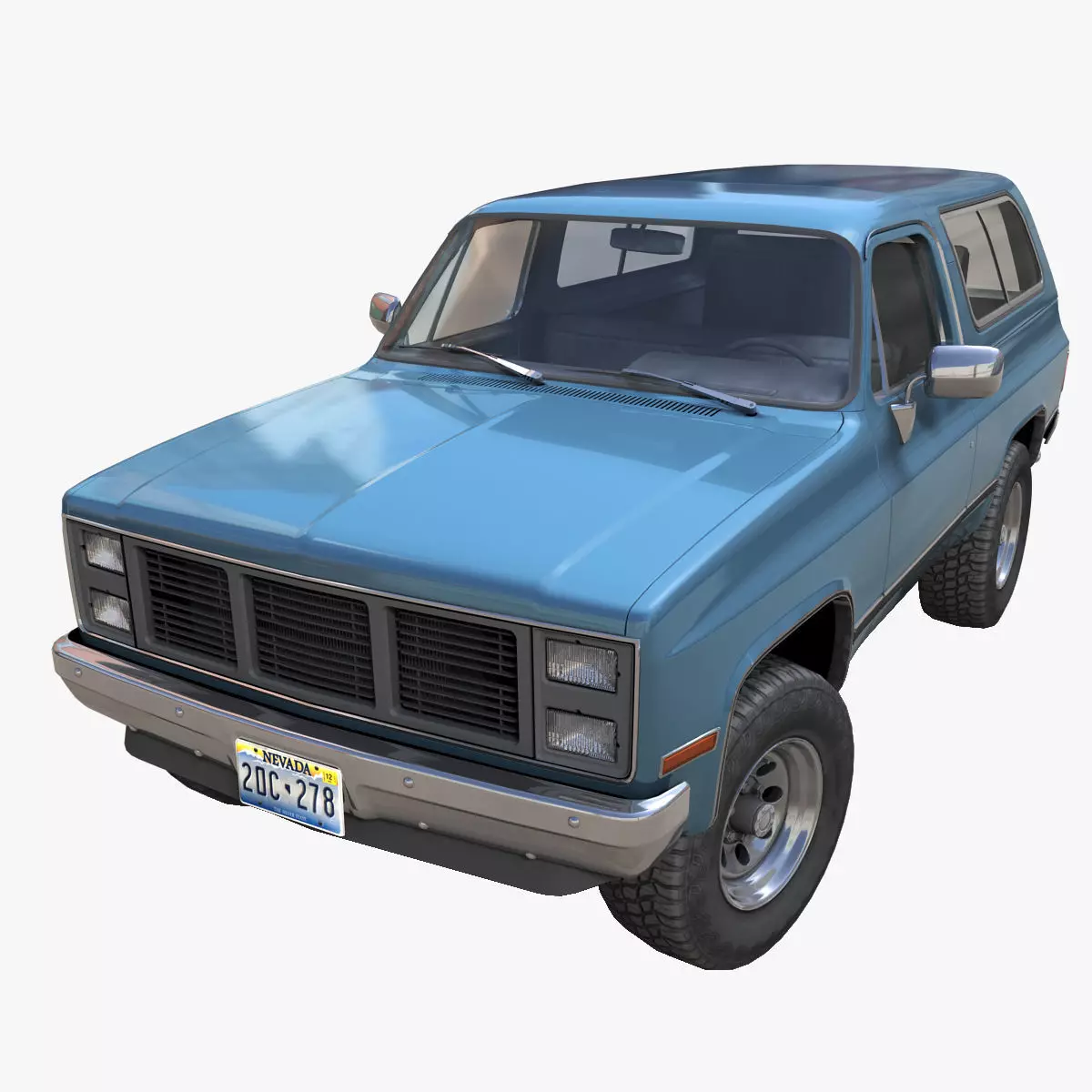 Jimmy 1985 Low-poly 3D model_0
