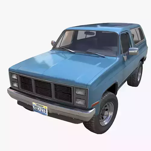 Jimmy 1985 Low-poly 3D model